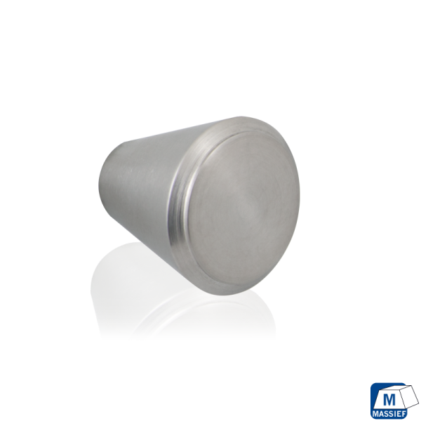 GPF5545.25 RVS meubelknop rond 25mm