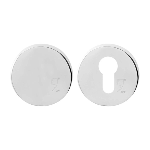 GPF9393.49 RVS ronde VH-rozetten blind