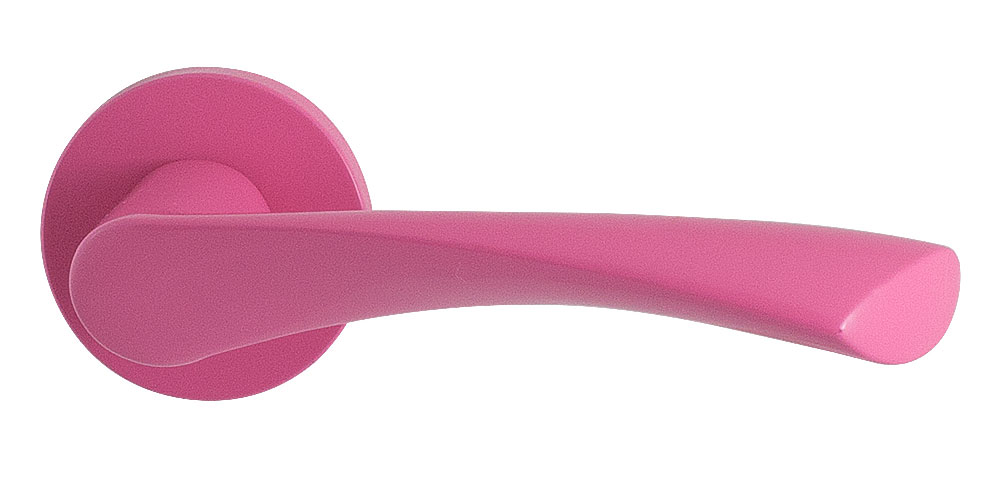 GPF pink
door handle on rose