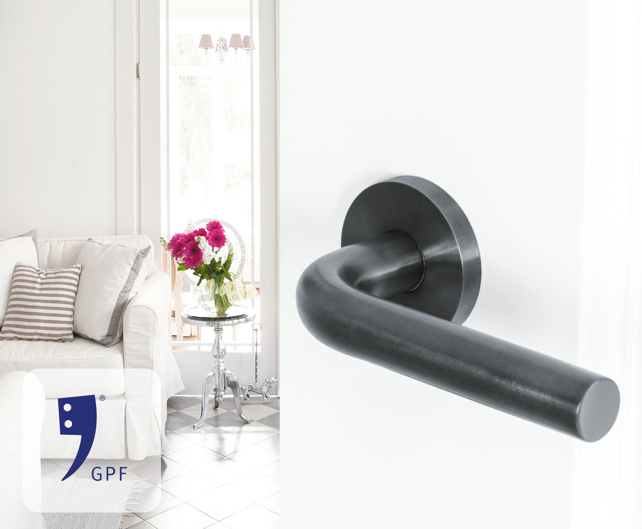 GPF bouwbeslag finish antraciet